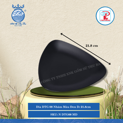 Dĩa DTG 07N, DTG 08N, DTG 09N Nhám Màu Đen (Nhiều Size) Fataco Nhựa