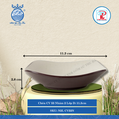 Chén CV 53N, CV 54N, CV 55N Nhám 2 Lớp (Nhiều Sze) Nhựa