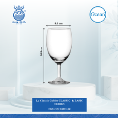 Ly Classic Goblet Ocean Thủy Tinh