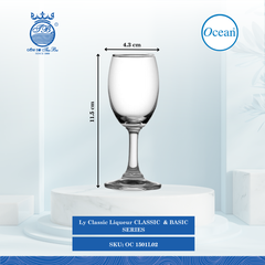 Ly Classic Liqueur Ocean Thủy Tinh
