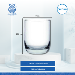 Ly Top Drink Ocean Thủy Tinh