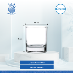 Ly San Marino Ocean Thủy Tinh