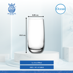 Ly Iris Ocean Thủy Tinh