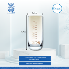 Ly Đo Lường Top Drink Ocean Thủy Tinh