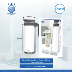 Bình Terra Pitcher Hộp Đẹp Ocean Thủy Tinh