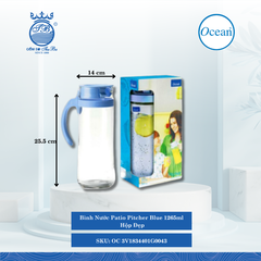 Bình Nước Patio Pitcher Hộp Đẹp Ocean Thủy Tinh