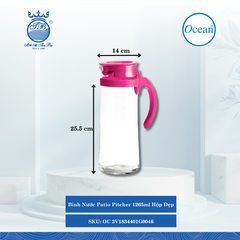 Bình Nước Patio Pitcher Hộp Đẹp Ocean Thủy Tinh