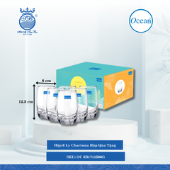 Hộp 6 Ly Charisma Hộp Qùa Tặng Ocean Thủy Tinh