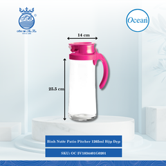 Bình Nước Patio Pitcher Hộp Đẹp Ocean Thủy Tinh