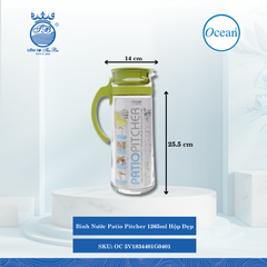 Bình Nước Patio Pitcher Hộp Đẹp Ocean Thủy Tinh