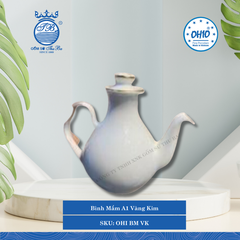 Bình Mắm A1 Vàng Kim 50 Cái/Thùng Ohio Sứ OHI BM VK