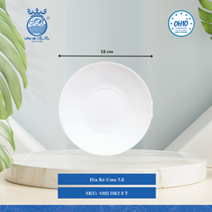 Đĩa Kê A1 Trắng (Nhiều Size) Ohio Sứ