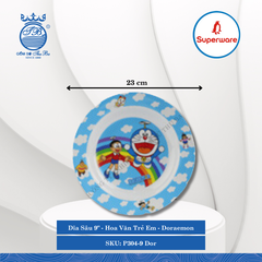 Dĩa Sâu Doraemon Rainbow (Nhiều Size) Superware Nhựa