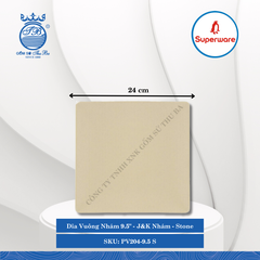 Dĩa Vuông Nhám J&K Nhám Stone (Nhiều Size) Superware Nhựa