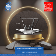 Ly Fusion Cappuccino, 190 ml 190ml C: 8.1cm 2 Cái/Hộp RCR Crystal Thủy Tinh RCR 25591020106