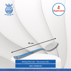 Muỗng Dài Doraemon Sky (Nhiều Loại) Superware Nhựa