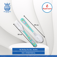 Bộ Muỗng Nĩa Dài Rabbit Superware Nhựa