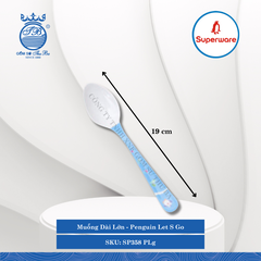 Muỗng Dài Penguin Let S Go (Nhiều Loại) Superware Nhựa