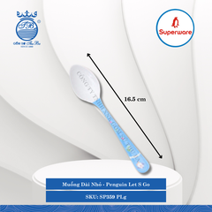 Muỗng Dài Penguin Let S Go (Nhiều Loại) Superware Nhựa