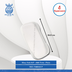Khay Suki J&K Trơn Plain (Nhiều Size) Superware Nhựa