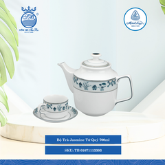 Bộ Trà Jasmine Tứ Quý (Nhiều Size) ML I Sứ