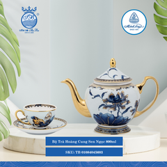 Bộ Trà Hoàng Cung Sen Ngọc (Nhiều Size) ML I Sứ