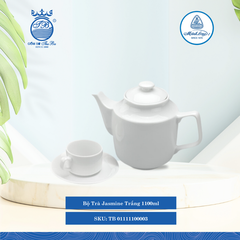 Bộ Trà Jasmine Trắng (Nhiều Size) ML I Sứ