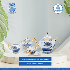 Bộ Trà Hoàng Cung Sen Ngọc (Nhiều Size) ML I Sứ