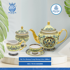 Bộ Trà Hoàng Cung Hoàng Liên (Nhiều Size) ML I Sứ