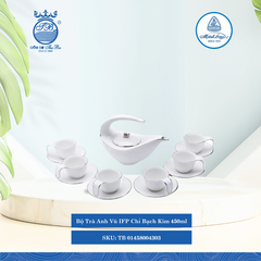Bộ Trà Anh Vũ Chỉ Bạch Kim 450ml ML I Sứ Tea Set TB 01458004303