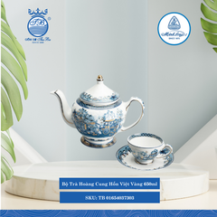 Bộ Trà Hoàng Cung Hồn Việt Vàng (Nhiều Size) ML I Sứ