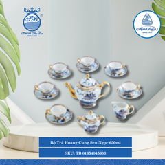 Bộ Trà Hoàng Cung Sen Ngọc (Nhiều Size) ML I Sứ