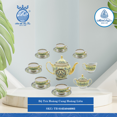 Bộ Trà Hoàng Cung Hoàng Liên (Nhiều Size) ML I Sứ
