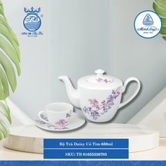 Bộ Trà Daisy Cỏ Tím 650ml ML I Sứ Tea Set TB 01655226703