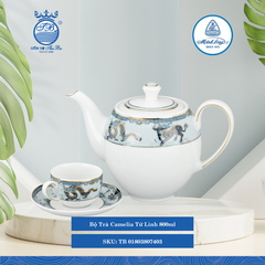 Bộ Trà Camellia Tứ Linh (Nhiều Size) ML I Sứ