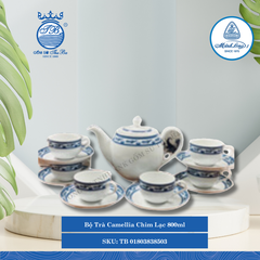 Bộ Trà Camellia Chim Lạc 800ml ML I Sứ Tea Set TB 01803838503