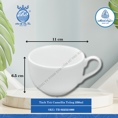 Tách Trà Camelia Trắng (Nhiều Size) ML I Sứ
