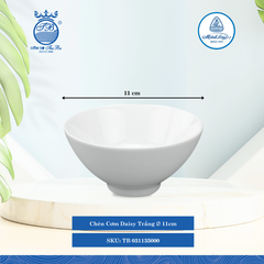 Chén Cơm Daisy Trắng Ø: 11.5cm Cao: 5cm ML I Sứ Rice Bowl TB 031135000