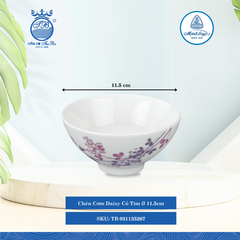 Chén Cơm Daisy Cỏ Tím Ø: 11.5cm Cao: 5cm ML I Sứ Rice Bowl TB 031135267