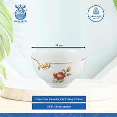 Chén Cơm Camelia Cát Tường (Nhiều Size) ML I Sứ