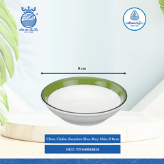 Chén Chấm Jasmine Hoa May Mắn Ø: 9cm Cao: 2.5cm ML I Sứ Sauce Dish TB 040919216