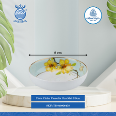 Chén Chấm Camellia Hoa Mai Ø: 9cm ML I Sứ Sauce Dish TB 040976478