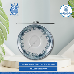 Dĩa Lót Hoàng Cung Hồn Quê Ø: 13cm Cao: 2cm ML I Sứ TB 041370300