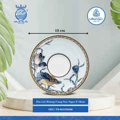 Dĩa Lót Hoàng Cung Sen Ngọc (Nhiều Size) ML I Sứ