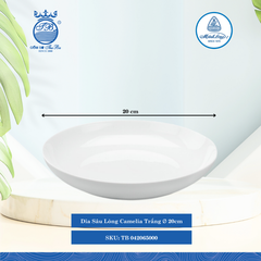 Dĩa Sâu Lòng Camelia Trắng (Nhiều Size) ML I Sứ