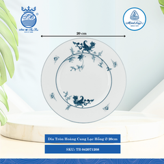 Dĩa Tròn Hoàng Cung Lạc Hồng (Nhiều Size) ML I Sứ