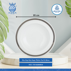 Dĩa Súp Sago Thiên Tuế (Nhiều Size) ML I Sứ