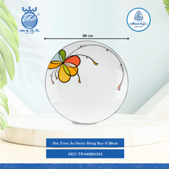 Dĩa Tròn Ảo Daisy Bóng Bay (Nhiều Size) ML I Sứ