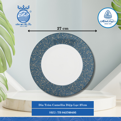 Dĩa Tròn Camelia Diệp Lục (Nhiều Size) ML I Sứ