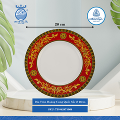 Dĩa Tròn Hoàng Cung Quốc Sắc (Nhiều Size) ML I Sứ